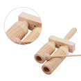 thumbnail image 4 of Percussion Wood Block 2 Tone Wooden Percussion Musical Instrument Children Musical Toys with Mallet, 4 of 5