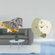 thumbnail image 2 of Manta de punto,Manta de punto decorativa para el hogar,Reloj de pared,Reloj de pared silencioso Reloj de pared nórdico Decoración del hogar,Relojes decorativos para pared,oficina,aula,hogar., 2 of 8