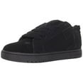 thumbnail image 2 of DC Men's Court Graffik Skate Shoe  BLACK/BLACK/BLACK, 2 of 4