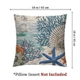 thumbnail image 4 of BANET Throw Pillow Covers Blue Cushion Case for Sofa Couch Set of 2 Pillowcase Square 12x12in, 4 of 7