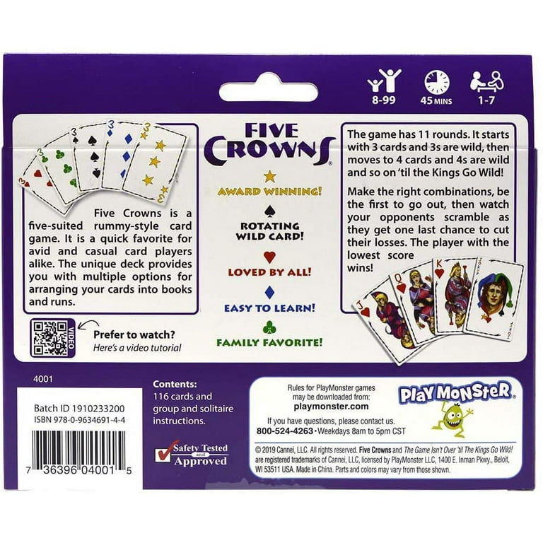 Five Crowns: The Game Isn't Over 'Til The Kings Go Wild