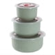 thumbnail image 1 of Bento Box Fiambrera de Paja de Trigo Ensaladera Ecológica con Tapa Puede Ser un Recipiente de Almacenamiento de Alimentos para Microondas Verde, 1 of 5