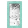 thumbnail image 2 of ArtToFrames 8" x 16" Eggshell Blue Picture Frame, 8x16 inch Blue Wood Poster Frame (WOM-4599), 5 Pack, 2 of 7