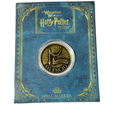 Universal Studios Harry Potter Diagon Alley Spell Marker - Silencio