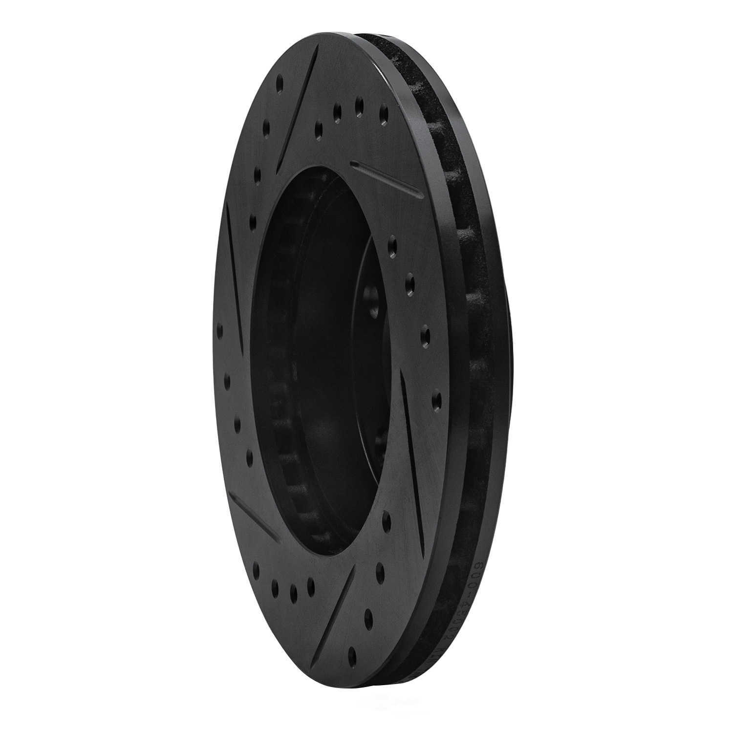 Dynamic Friction Company 633-45002R DFC Brake Rotor - Drilled And Slotted - Black