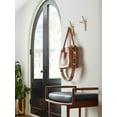 thumbnail image 3 of Amerock Kodiak Contemporary Triple Prong Golden Champagne Wall Hook, 3 of 9