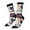 3 Black, variant on Marine Sailing Crew Socks for Men & Women, Breathable Casual Athletic Ankle Socks