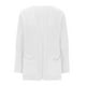 thumbnail image 4 of Suéter de punto para mujer, cárdigan de punto de color liso con bolsillos, suéter de punto holgado, chaqueta, abrigo para mujer, 4 of 6