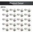 thumbnail image 4 of Fielect 20Pcs AA Battery Spring Plate AA Battery Positive Negative Conversion Spring Contact Nickeling Plate 26.5mmx12mm, 4 of 6