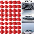 thumbnail image 4 of Cubierta del interruptor del botón pulsador del motor de arranque y parada para BMW F01 F02 F10 F11 rojo 40 Uds, 4 of 7
