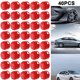 thumbnail image 4 of Cubierta del interruptor del botón pulsador del motor de arranque y parada para BMW F01 F02 F10 F11 rojo 40 Uds, 4 of 7