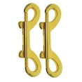 thumbnail image 2 of 2/4/6/10 piezas GANCHOS DE ALEACIÓN DE DOBLE PUNTO CLIPS BROCHES PORTA LLAVES 2 piezas, 2 of 9