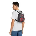 thumbnail image 3 of Airwalk Unisex Mini 10" Backpack, Running Man Black, 3 of 6