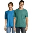 thumbnail image 1 of Hanes Mens ComfortWash Garment Dyed Short Sleeve Pocket Tee, S, Spanish Moss, 1 of 3