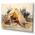 thumbnail image 2 of Designart "Outdoor Adventure With Camping Tent III" Camping Travel Wall Art Living Room, 2 of 7