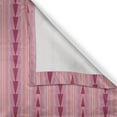thumbnail image 4 of Ambesonne Abstract Window Valance, Pinkish Triangles, 54" X 18", Multicolor, 4 of 5