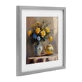 thumbnail image 2 of Stupell Industries French Country Tea Time Blue & Yellow Bouquet Gray Framed Print Under Glass, 13 x 13, by Petals Prints Design, 2 of 8