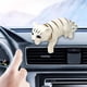 thumbnail image 5 of Decoración del tablero de instrumentos del coche Adorno de gato que asiente con la cabeza Accesorios para automóviles Lindo Animal Artesanía Regalo Blanco, 5 of 8