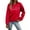 A-Red207, variant on Bibifish Womens Sweatshirts Graphic Long Sleeve Crewneck Sweatshirts Funny Letter Printed Daily Home Outdoor Workout Pullover Tops