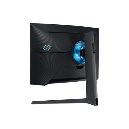 Samsung - Odyssey G7 27" LED Curved QHD FreeSync and G-SYNC Compatible Monitor with HDR (DisplayPort, HDMI) - Black