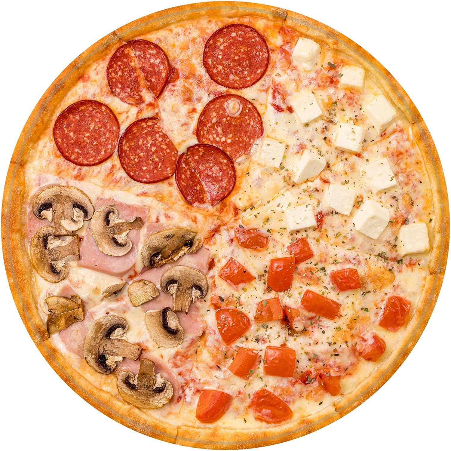 HHHC Funny Pizza Throw Blanket for Kids and Teenagers Round Flannel Novelty Taco Blanket for Bed Couch or Travel Four Seasons Pizza Regular Size 60 Dia Walmart
