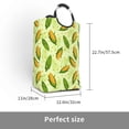 thumbnail image 3 of KLL Fresh Corn Laundry Hamper,Large Canvas Fabric Lightweight Storage Basket Toy Organizer Dirty Clothes Collapsible Waterproof, 3 of 6