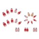 thumbnail image 3 of 24 Pcs False Nail Art Decoration Set Finished Manicure Patch Press On Nails Nail, 3 of 5