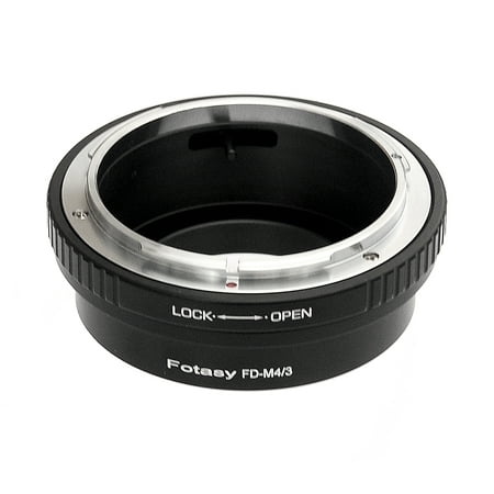 Fotasy Canon FD Lens to Micro MFT M43 Mirrorless Camera (Best Canon Fd To Micro 4 3 Adapter)