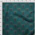 thumbnail image 3 of oneOone Cotton Silk Fabric Bird & Tree Block Decor Fabric Printed BTY 42 Inch Wide, 3 of 4