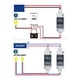 thumbnail image 1 of DC Miniature Circuit Breaker 2P 25A DC12V‑400V AC90‑400V Disconnecting Switch IP65 Waterproof for Solar PV System, 1 of 5
