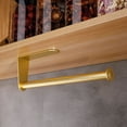thumbnail image 2 of Space Aluminum Paper Towel Holder Kitchen Bathroom Roll Paper Rack Wall Mount Under Cabinet Storage Organizer, 2 of 7