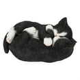 thumbnail image 2 of Sleeping Couple Cats - Black and White, 2 of 2