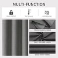 thumbnail image 4 of Cortinas separadoras de ambientes Blackout Joydeco, color gris oscuro, 70 x 240 cm, 4 of 6