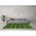 thumbnail image 3 of Ahgly Company Indoor Square Abstract Green Modern Area Rugs, 6' Square, 3 of 4