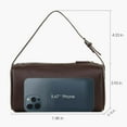 thumbnail image 2 of Kwuty Premium Full-Grained Leather Crossbody Purses for Women, Hobo Bags for Women Crossbody with Adjustable Strap, 2 of 6