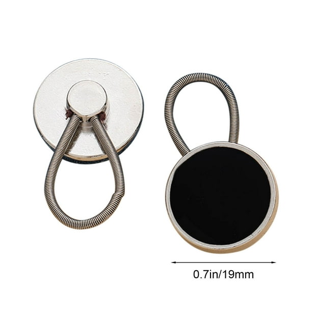 Botones extensores de cintura ajustables para vaqueros y pantalones – Extensores de botones elásticos flexibles para camisas y cuellos