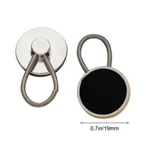 Arghm Jeans Button Extender,6-Pack Adjustable Elastic Waistband Clips,No Sew Fashion Accessories for Pants Shirt Collar Extension