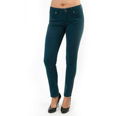 Jordache - Women's Colored Skinny Jeans - Walmart.com