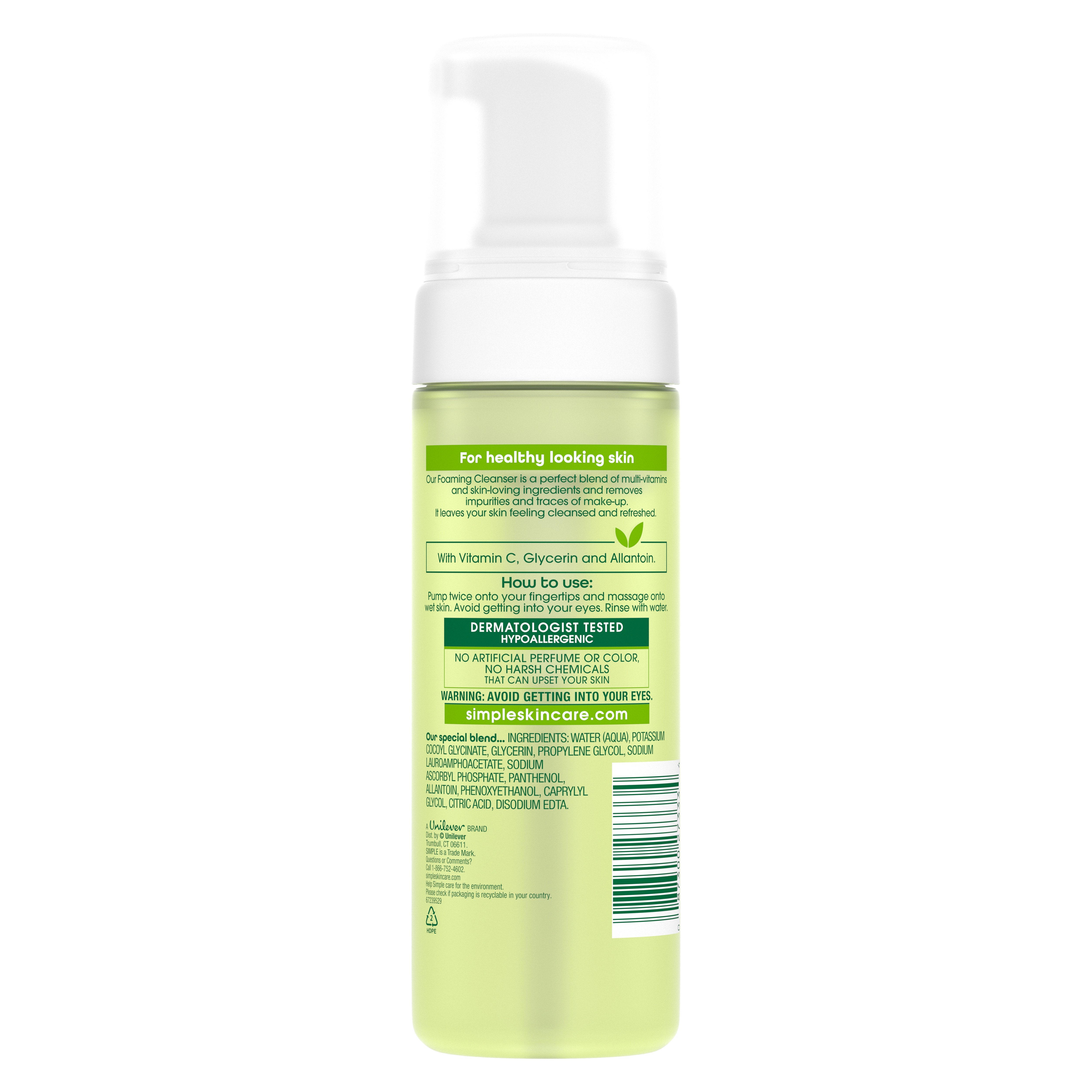 Simple Foaming Facial Cleanser 5 oz - image 3 of 10