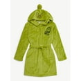 thumbnail image 5 of Justice x Grinch Girls Long Sleeve Sleep Robe, One-Piece, Sizes 4-18, 5 of 5