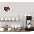 thumbnail image 5 of MUCHENGGIFT All I Need Today is a Little Bit of Coffee and a Whole Lot of Jesus Coffee Signs Vintage Kitchen Coffee Decor Office Coffee Maker Signs Wood 6.8 X 4.7 Inches, 5 of 6