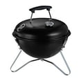 thumbnail image 1 of Parrilla de carbón para barbacoa, parrilla para cocinar al aire libre, parrilla de leña portátil con termómetro, parrilla para barbacoa para reuniones, 1 of 7