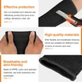 thumbnail image 3 of 2 Pairs Forearm Sleeve, Cut Resistant Sleeves for Men and Women Arm Protectors for Thin Skin Protective Cut Resistant Welding Sleeves for Garden Kitchen Cooking Welding, 3 of 5