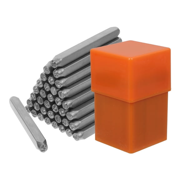 37pcs Metal Letter Punch Set Steel Number And Letter Stamp Heart Symbols Stamping Tool Set Kit For Imprinting Metal Plastic Wood