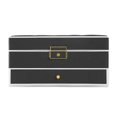 thumbnail image 1 of STARTIST Jewelry Box 2 Layers Medium Jewelry Storage Box for Rings Earrings Bracelets Black, 1 of 9