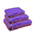 thumbnail image 1 of 3pcs/set Travel Compression Storage Bag Clothes Luggage Organizer Zipper Pouch, 1 of 1