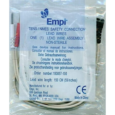 EMPI Continuum Lead Wire 2 Pack 193057-150