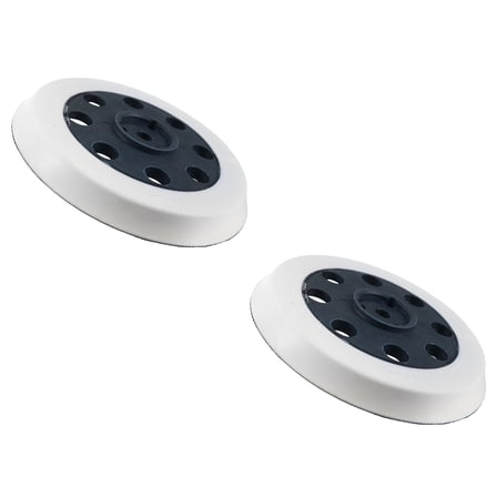 BOSCH RS032 8-hole Hook & Loop Hard Backing Pad For 1295DP 1295DH 1295DVS 3107DVS 3725DVS 3725DEVS (2-Pack)