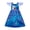 ELSA BLUE, variant on Disney Princess Girls Fantasy Gown, Sizes 4-12
