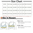 thumbnail image 3 of VerPetridure Sports Bras for Women Push Up Woman's Fashion Wirefree Bowknot Printing Comfortable Push Up Hollow Out Bra Underwear, 3 of 3